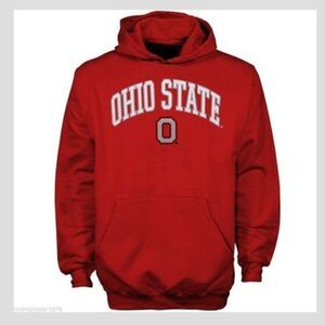 Ohio‎ State Buckeyes Girl's Sweatshirt L 14-16 Red